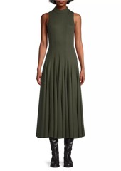 Jason Wu Sleeveless Ponte Midi-Dress