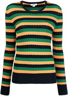 Jason Wu striped knitted top