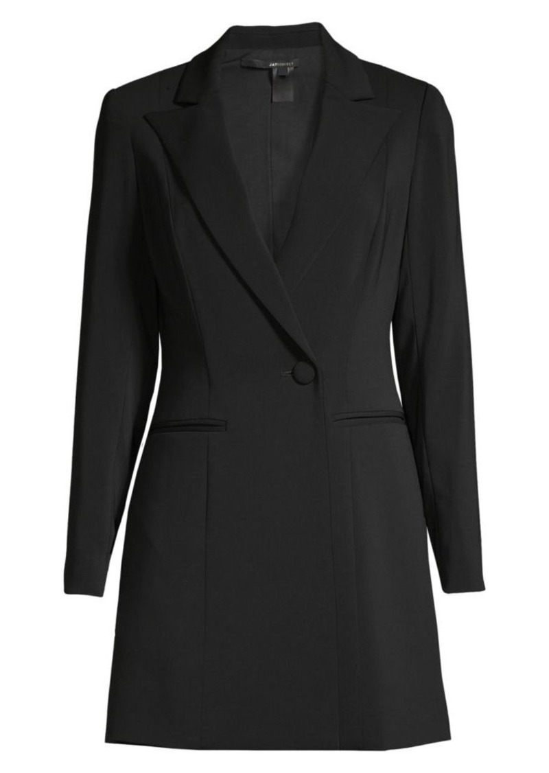 jay godfrey ace mini tuxedo dress