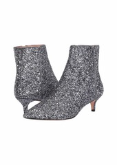 glitter kitten heel boots