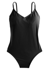 J.Crew Ballet One-Piece Swimsuit in Black at Nordstrom