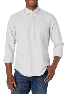 J.Crew Mercantile Men's Classic-Fit Long-Sleeve Stretch Solid Oxford Shirt  XS