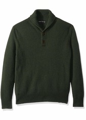 J.Crew Mercantile Men's Lambswool Nylon Shawl Collar Sweater  S