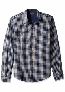 J.Crew Mercantile Men's Slim-Fit Long-Sleeve Flannel Plaid Shirt  S