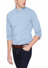 J.Crew Mercantile Men's Slim-Fit Long-Sleeve Solid Shirt Waterfall end on XS