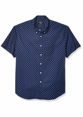 J.Crew Mercantile Men's Slim-Fit Short-Sleeve Graphic Shirt  S