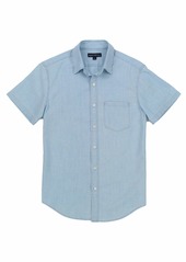 J.Crew Mercantile Men's Slim-fit Short-Sleeve Shirt  L