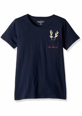 J.Crew Mercantile Women's Graphic Crewneck T-Shirt  XS