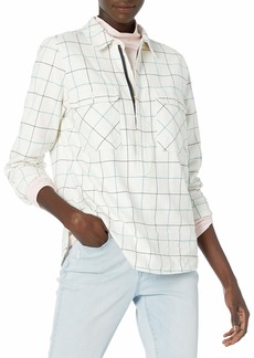 J.Crew Mercantile Women's Plaid Flannel Shirt Jacket  M