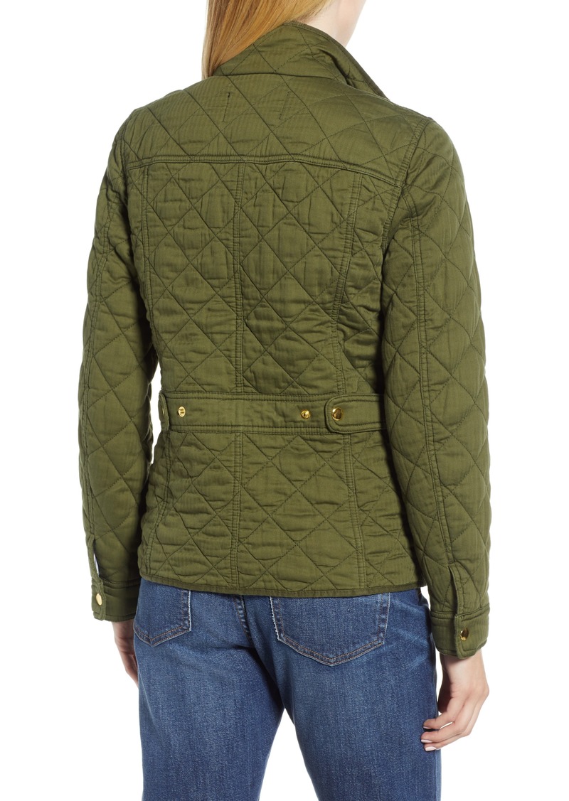 j crew quilted field jacket