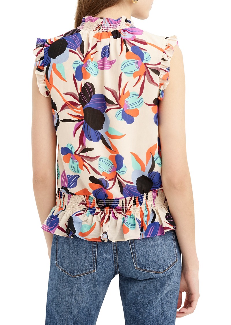 floral smock top