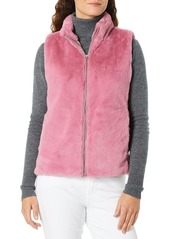 J.Crew Women's Plush Faux Fur Full Zip Vest ( )