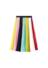 J.Crew Multicolor Stripe Flare Sweater Skirt