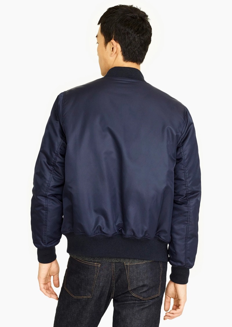 J Crew Wallace Barnes Flight Bomber Jacket Outerwear