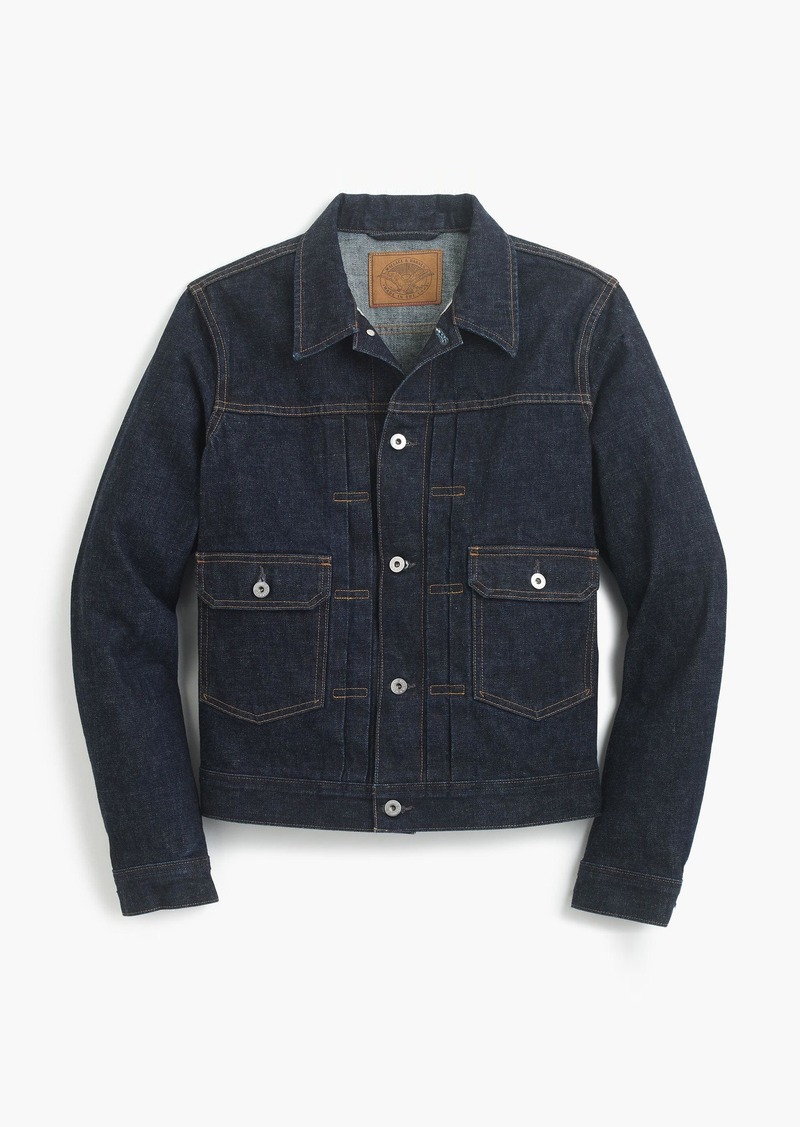 On Sale Today J Crew Wallace Amp Barnes Japanese Denim Jacket