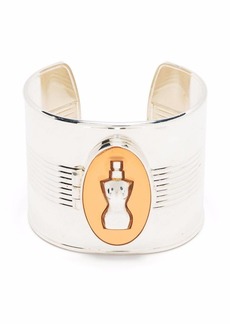 Jean Paul Gaultier 1993 Classique perfume motif cuff bracelet