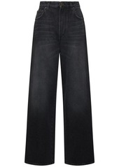 Jean Paul Gaultier Body Printed High Rise Boyfriend Jeans