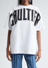 Jean Paul Gaultier Arc Logo Cotton Graphic T-Shirt