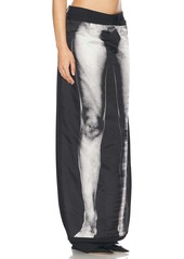 Jean Paul Gaultier Body Mariniere Wool Printed Pant