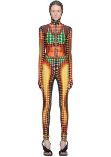 Jean Paul Gaultier Brown Dots Jumpsuit