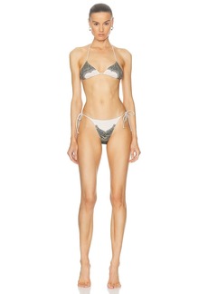 Jean Paul Gaultier Cartouche Bikini Set