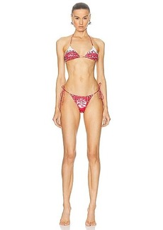 Jean Paul Gaultier Diablo Bikini Set