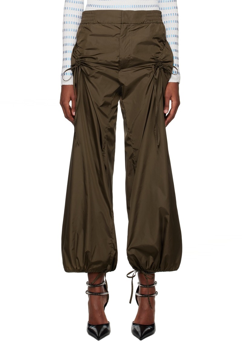 Jean Paul Gaultier Khaki 'The 1995' Trousers