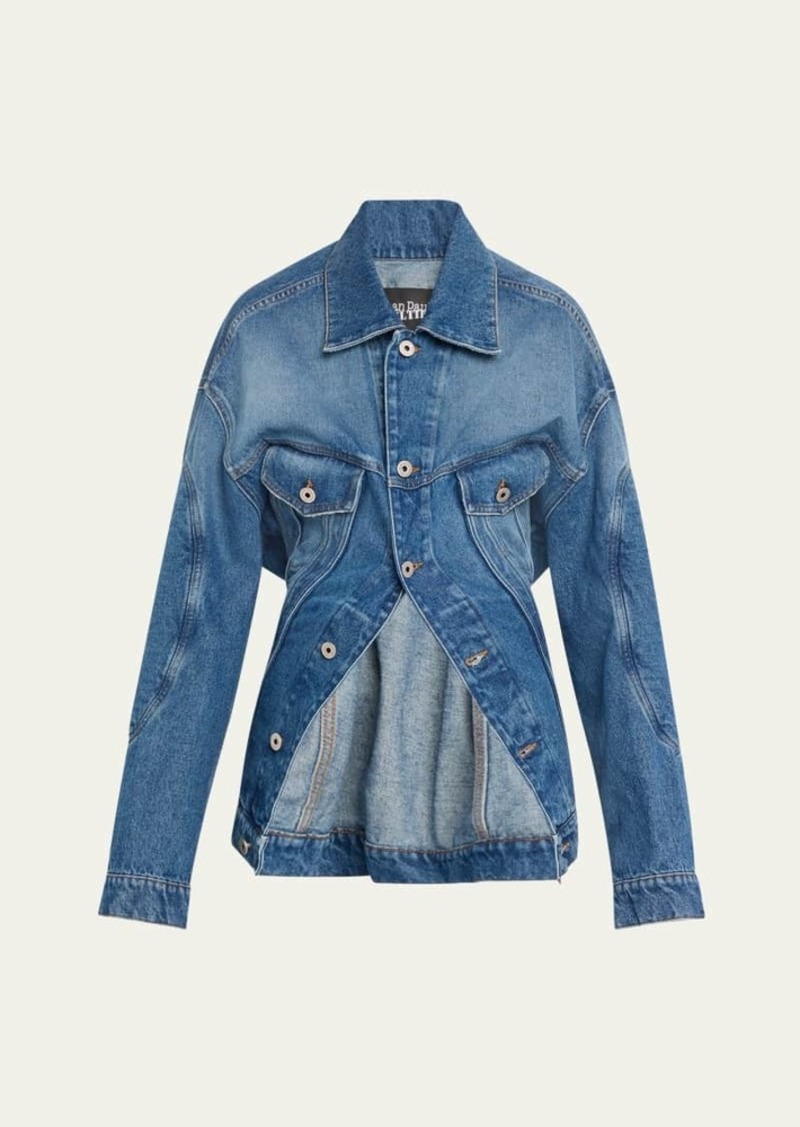 Jean Paul Gaultier Laced Denim Jacket