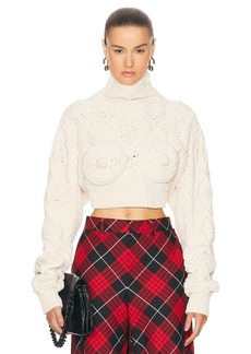 Jean Paul Gaultier Madonna Knitted Breast Sweater