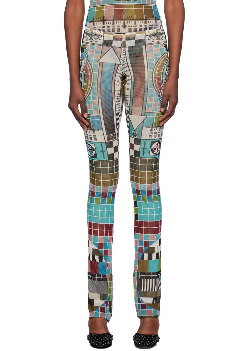 Jean Paul Gaultier Multicolor Printed Mire Lounge Pants