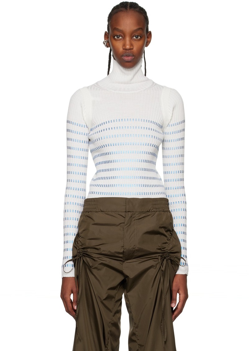 Jean Paul Gaultier Off-White 'The Cyber' Turtleneck