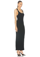 Jean Paul Gaultier Overall Buckle Ribbed Dress