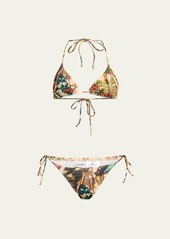 Jean Paul Gaultier Papillon Two-Piece Swimsuit