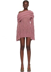 Jean Paul Gaultier Pink KNWLS Edition Minidress
