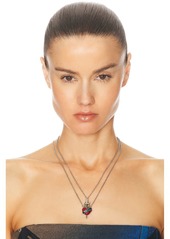 Jean Paul Gaultier Separable Heart And Sword Necklace