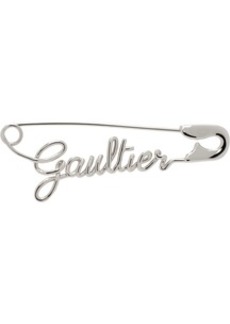 Jean Paul Gaultier Silver 'The Gaultier Safety Pin' Single Earring
