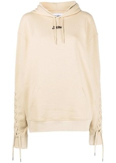 Jean Paul Gaultier lace-up hoodie