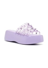 Jean Paul Gaultier stud-embellished platform sandals