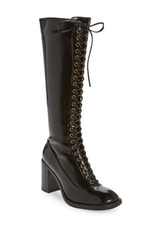 Jeffrey Campbell Engage Lace-Up Knee High Boot