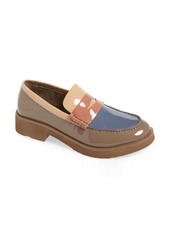 Jeffrey Campbell Lenna Penny Loafer in Taupe Patent Multi at Nordstrom