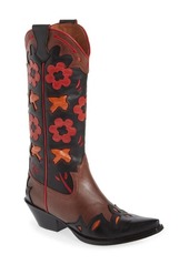Jeffrey Campbell Looney Patch Western Boot in Brown at Nordstrom