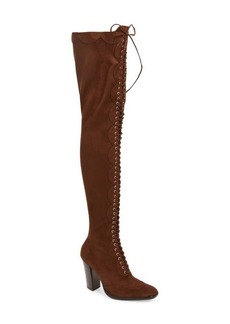 Jeffrey Campbell Olianna Wingtip Over the Knee Boot