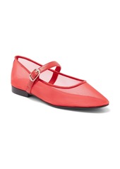 Jeffrey Campbell Rebb Mesh Mary Jane Flat in Red at Nordstrom Rack