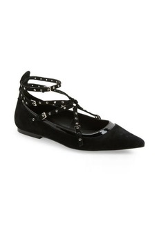 Jeffrey Campbell Strappy Pointed Toe Flat