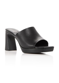 Jeffrey Campbell Women's Caviar Platform High Heel Slide Sandals