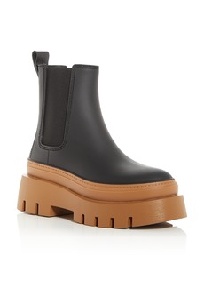 Jeffrey Campbell Women's Rain-Storm Platform Chelsea Boots