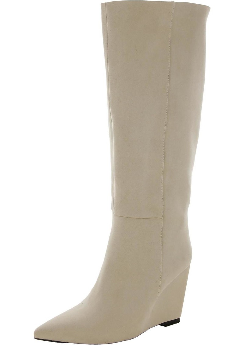 Jeffrey Campbell Katerina Womens Stretch Faux Suede Knee-High Boots