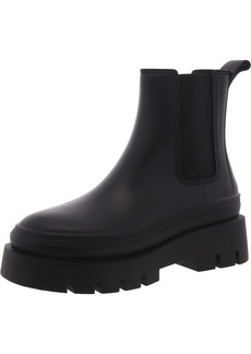 Jeffrey Campbell Rain-Storm Womens Chelsea Boots Pull On