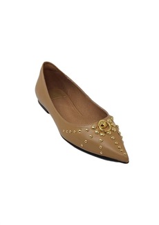 Jeffrey Campbell Women's Appealing Flat Shoes In Natural/gold