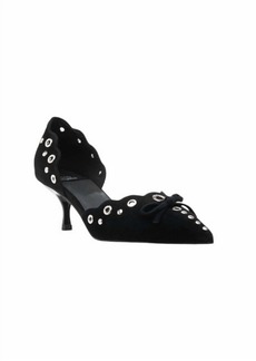 Jeffrey Campbell Women's Gratified Sandals In Black Suede